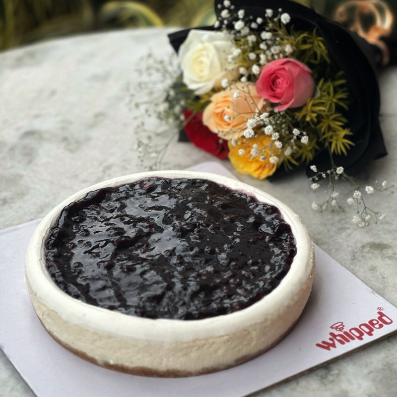 Flower Bunch & Cake Combo