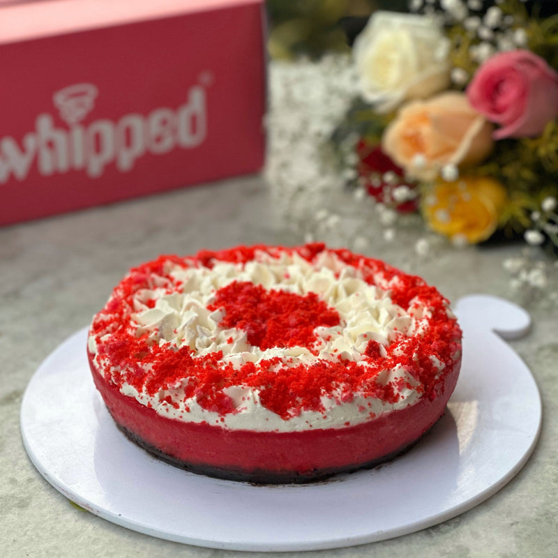 Flower Bunch & Cake Combo