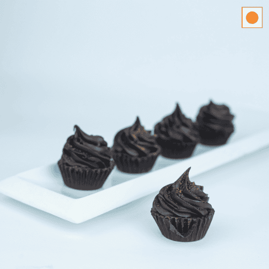 Belgian Gluten Free Chocolate Mini Cupcakes