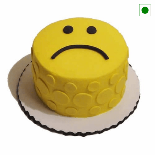 sad birthday cake