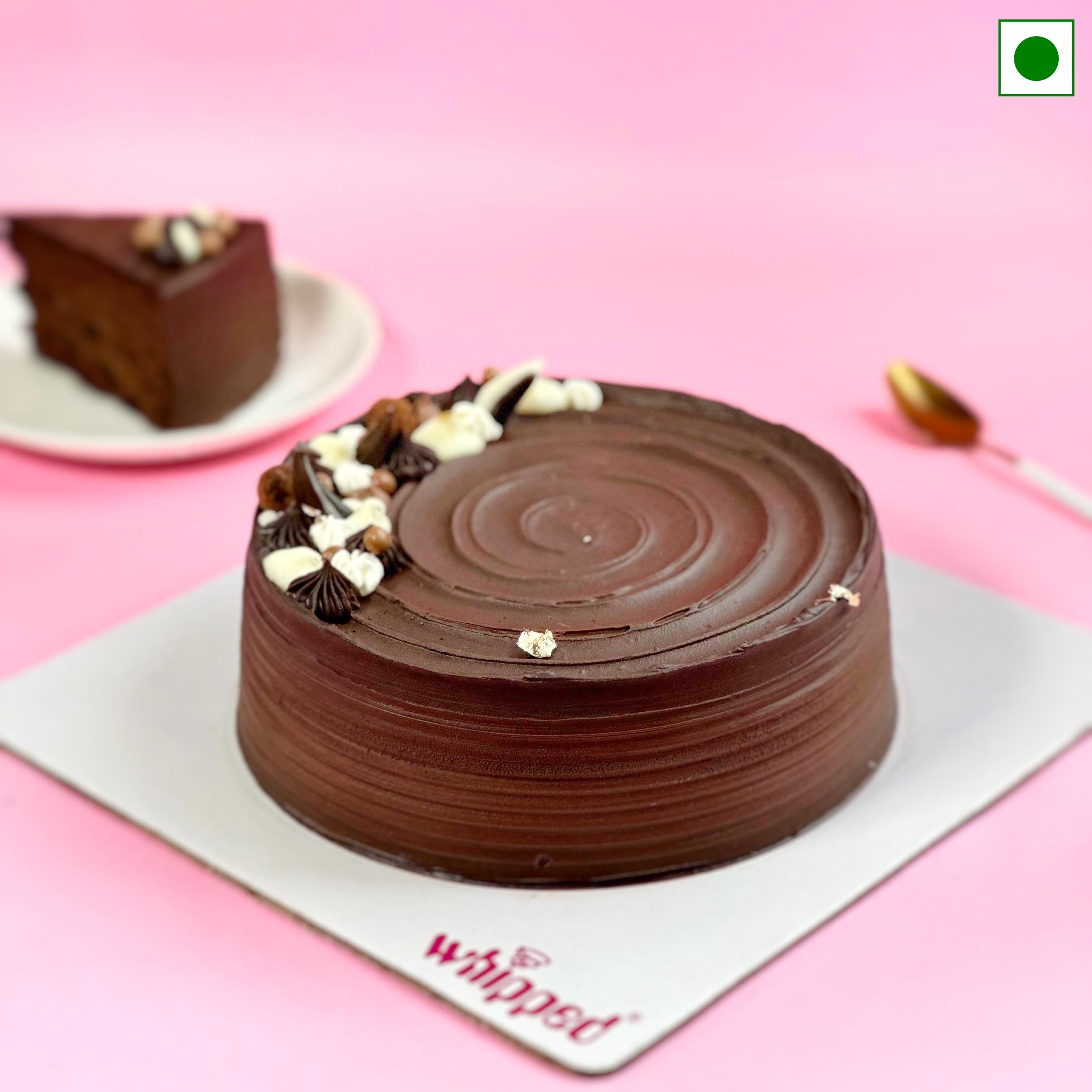 Chocolate Truffle Royale Cake – Whipped