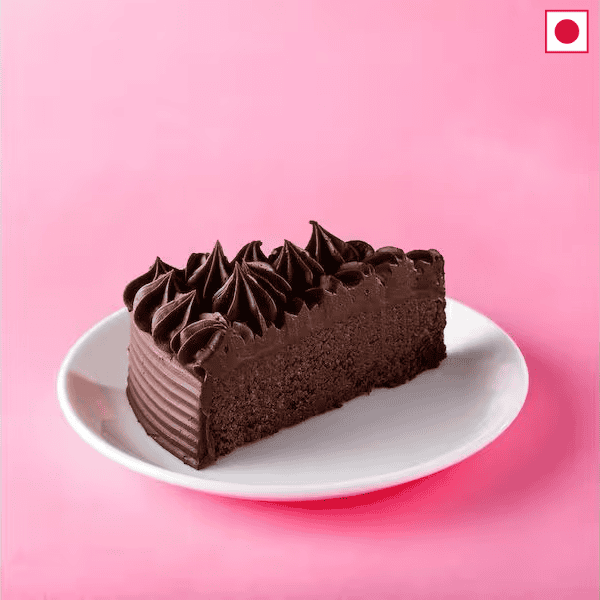 Fudge Brownie Cake Slice (contains Egg)