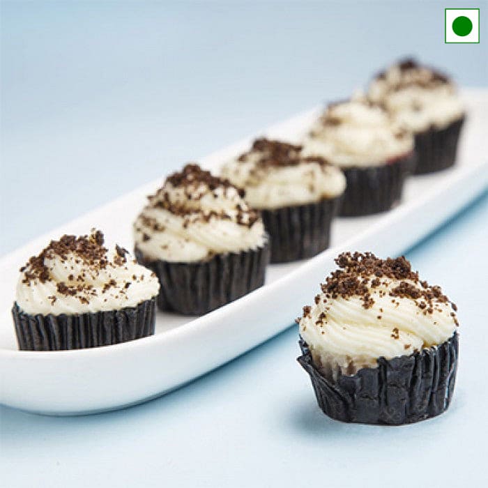 Oreo Mini Cupcakes Box (Eggless)