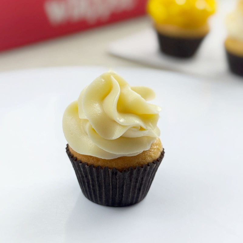 Sugar-free frosted white chocolate Mini cupcake (6Pcs)