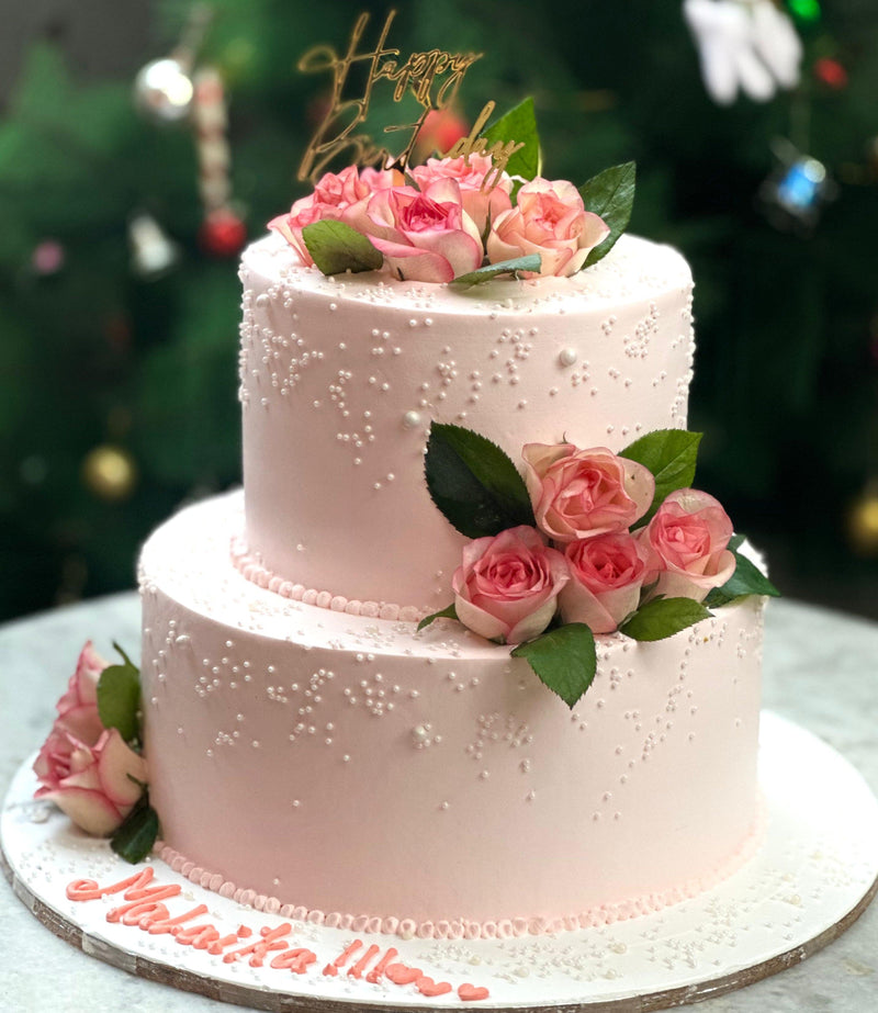 Pearl & Rose Cake