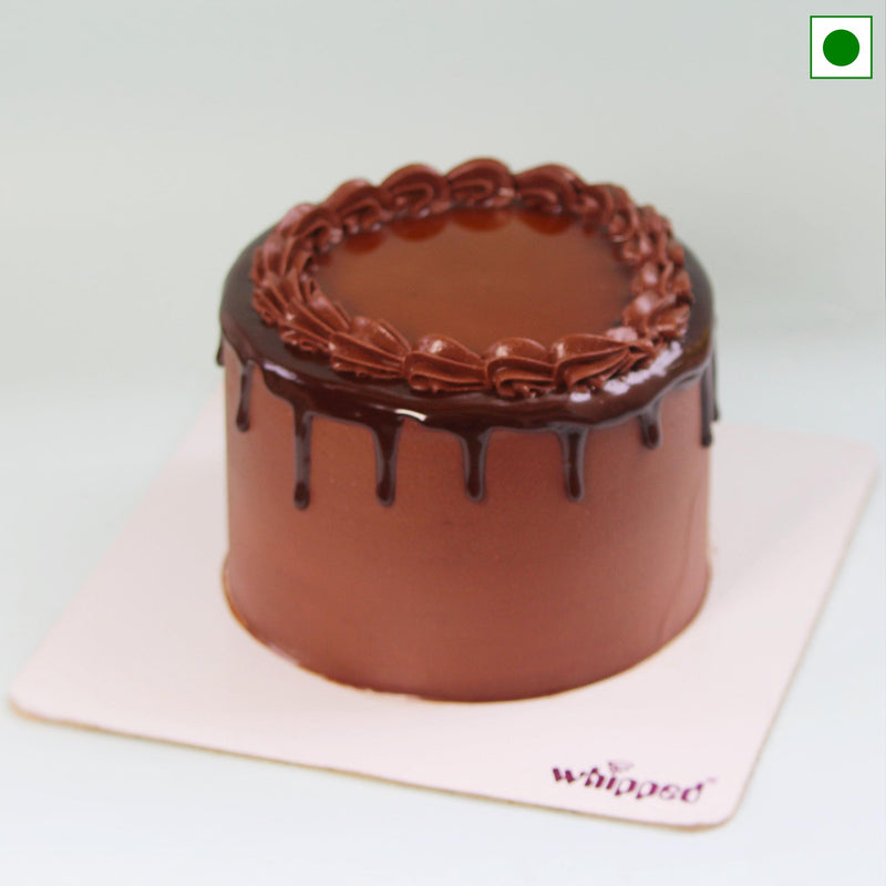 Sinful caramel chocolate cake