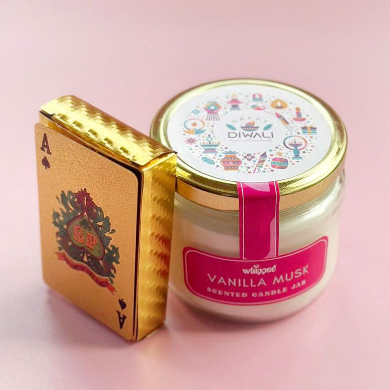 Candle and cards duo