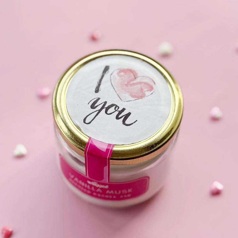 "I Love You" Candle