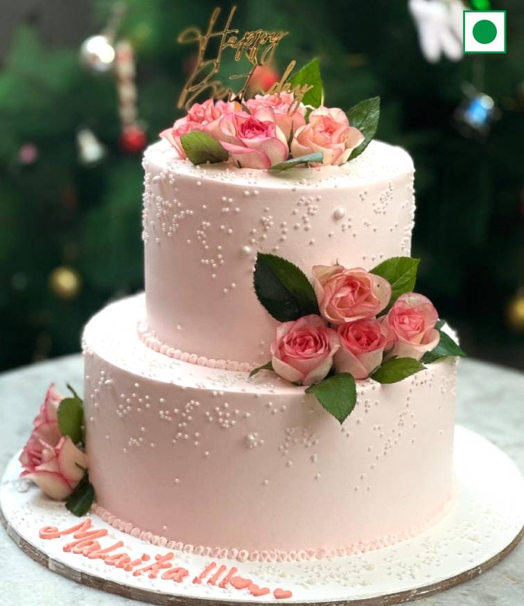 Pearl & Rose Cake