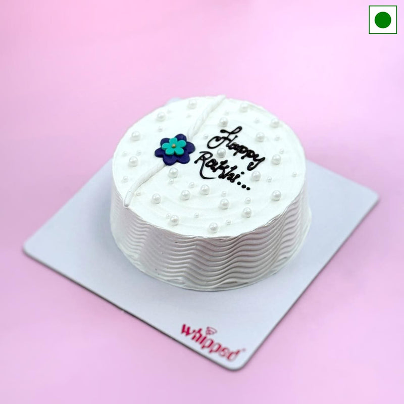 Pearl Rakhi Cake