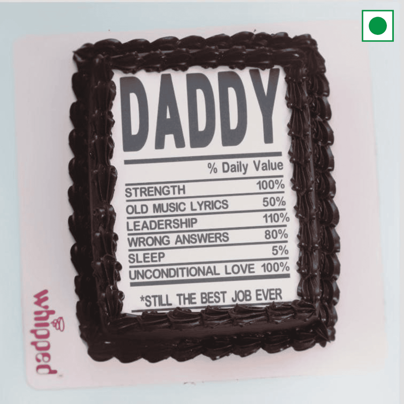 Legen-daddy cake