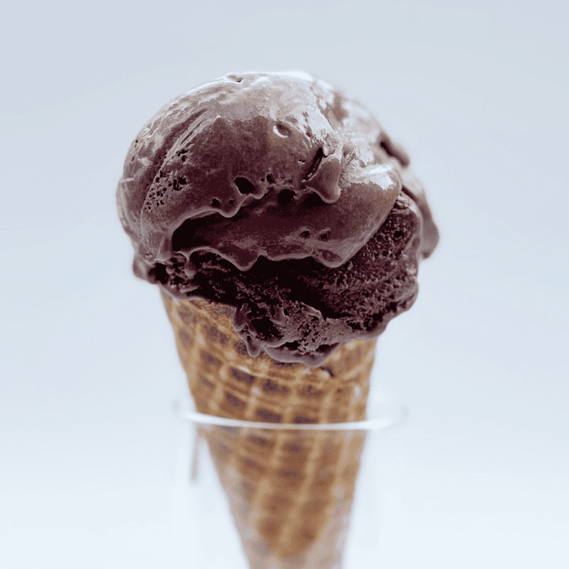 Dark Belgian Chocolate Ice Cream Tub