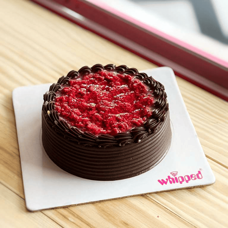 Chocolate Raspberry Truffle Cake