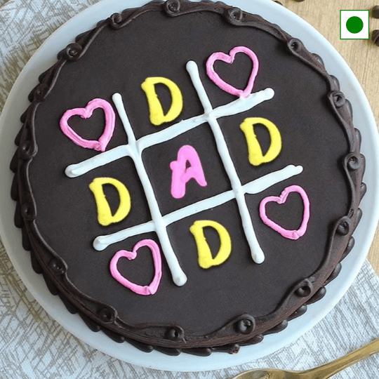 Dad, Tik Tak brown cake