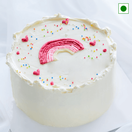 Pink Strawberry Cake Online | CakeNBake Noida
