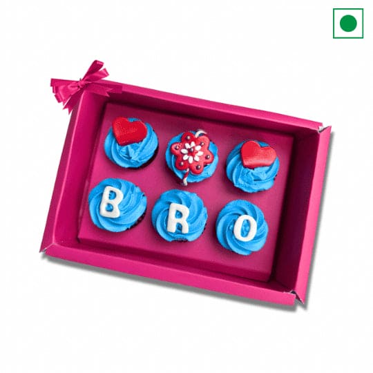 Bro Cupcakes (Box of 6)