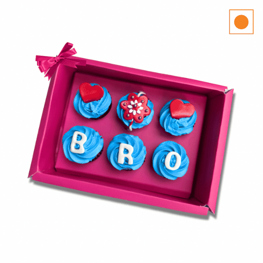 Bro Cupcakes (Box of 6)
