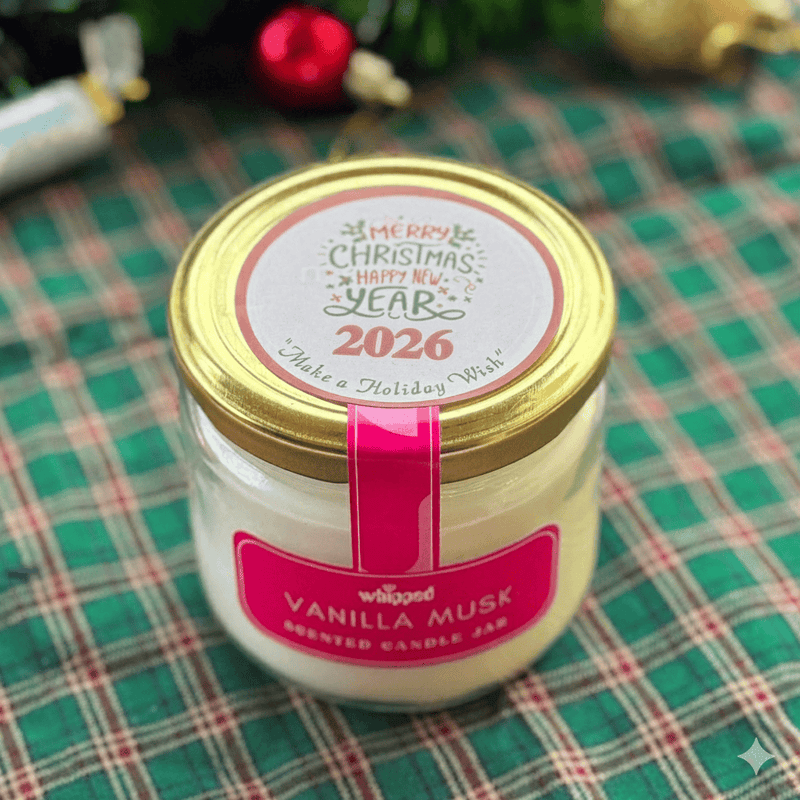 Holiday Wish Vanilla Musk Candle