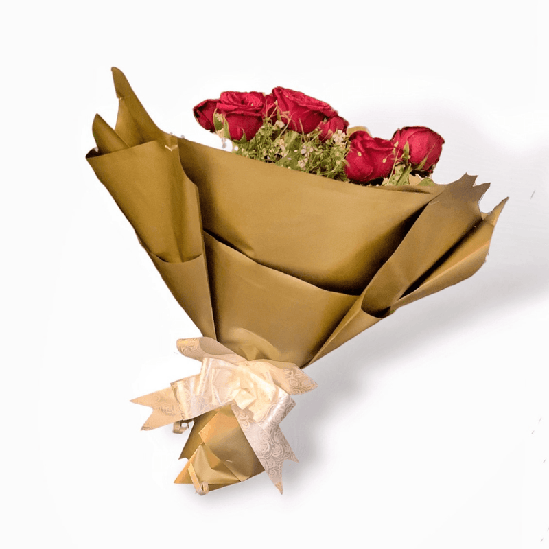 Flower Bouquet and Chocolate