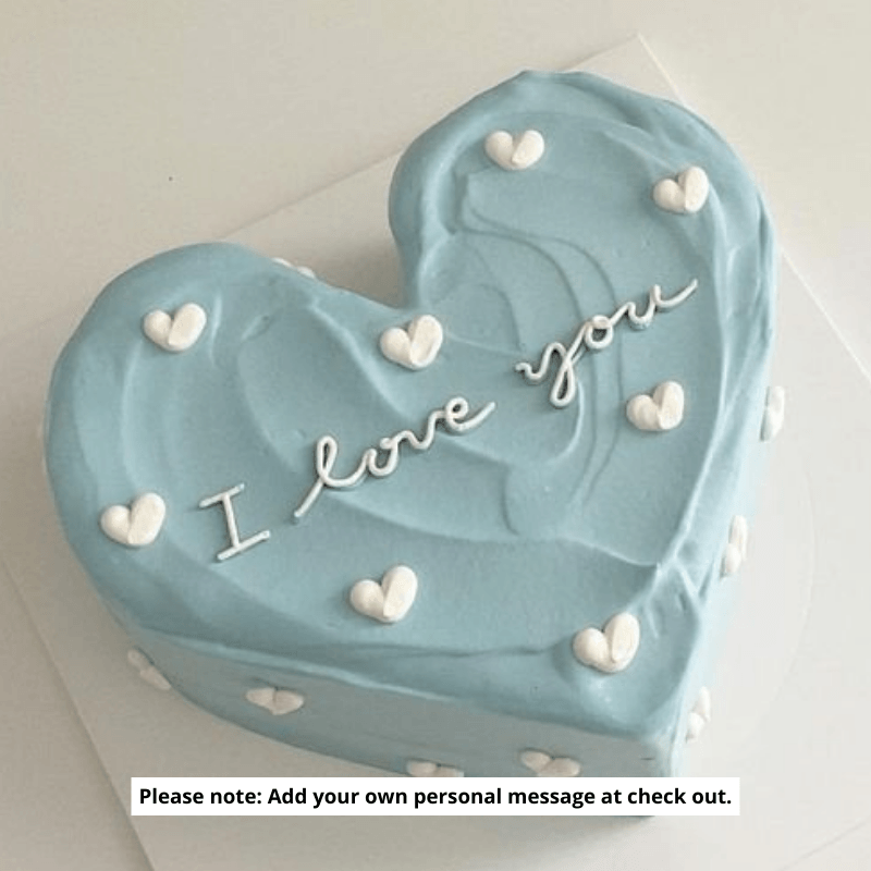 Heart and hearts Cake
