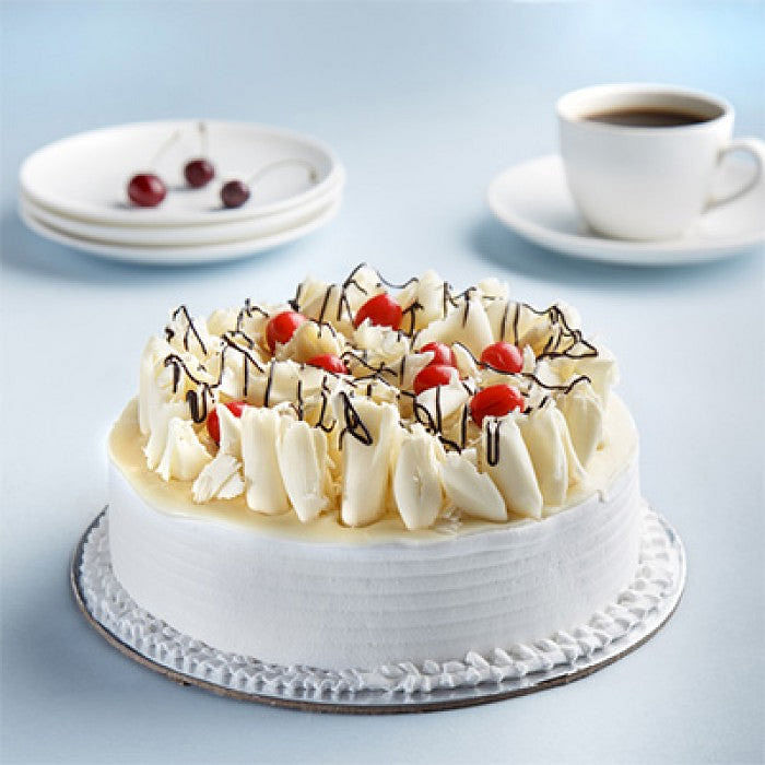 Eggless White forest cake - Traditionally Modern Food